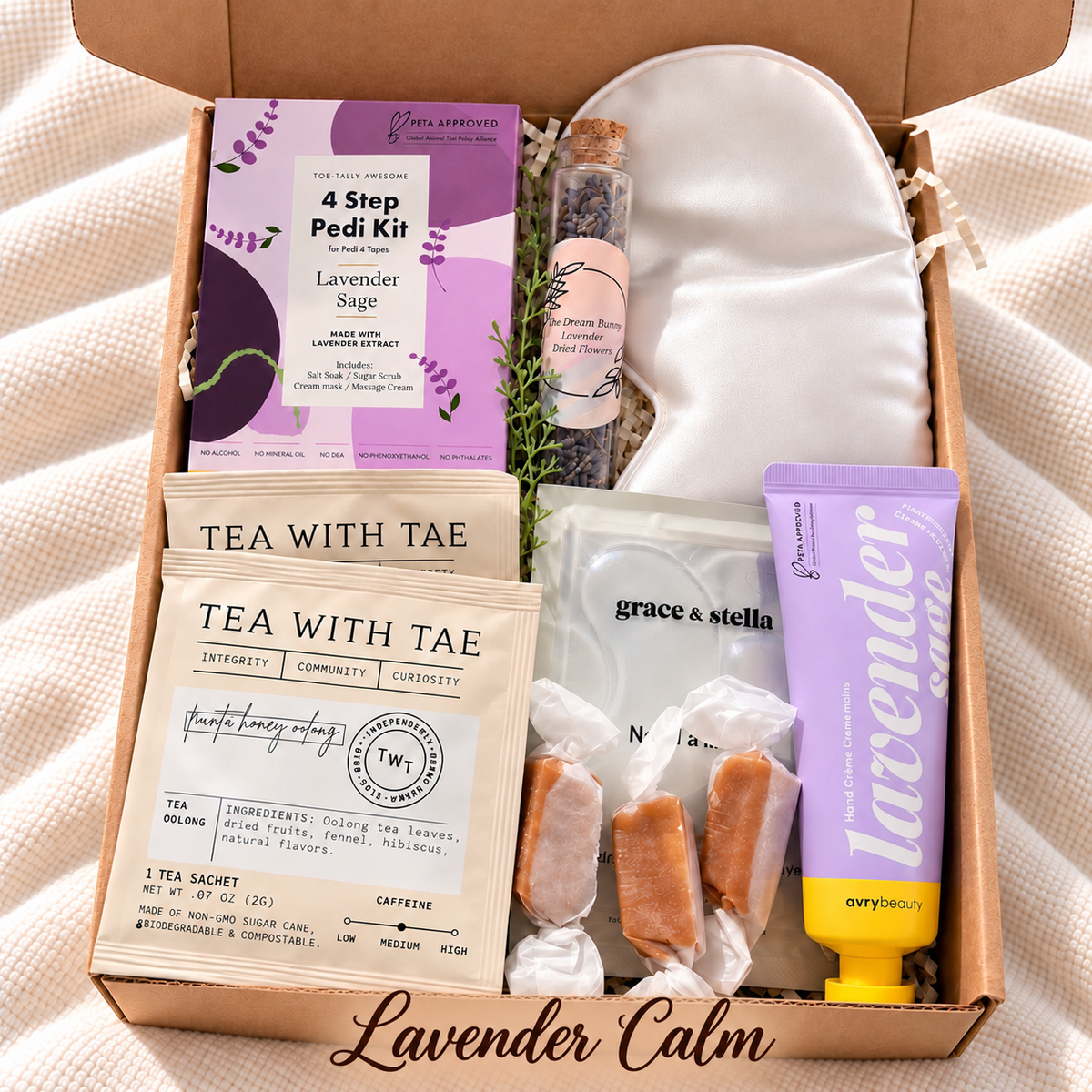 Lavender Calm Self-Care Gift Box