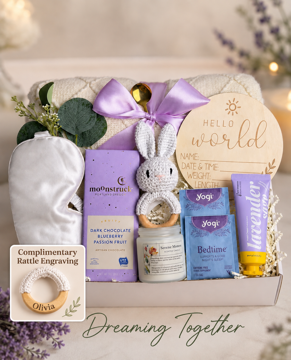 Dreaming Together — Lavender Mom & Baby Gift Box