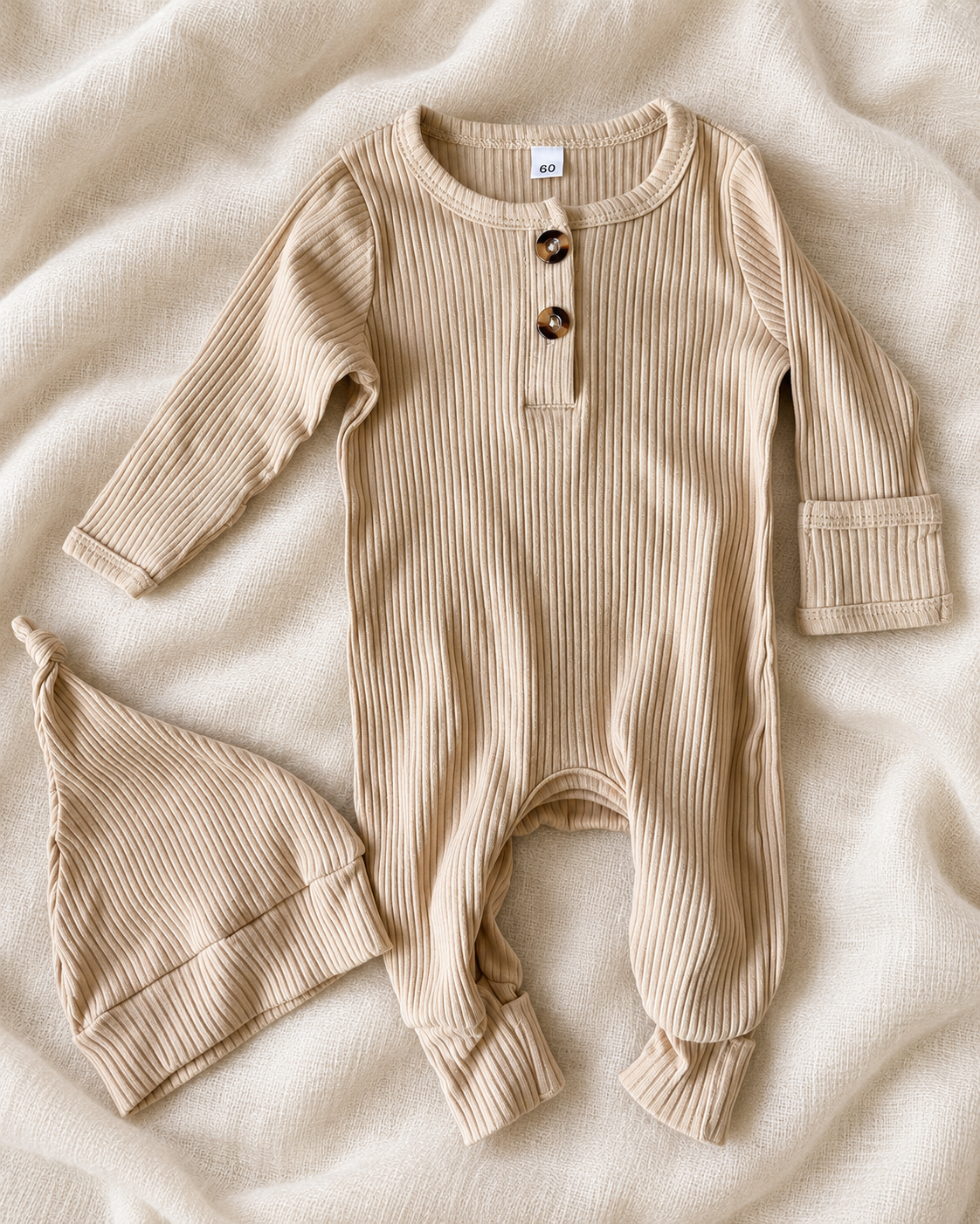 Beige Newborn Baby Gift Box — Baby Shower Gift Set | Little Sunshine