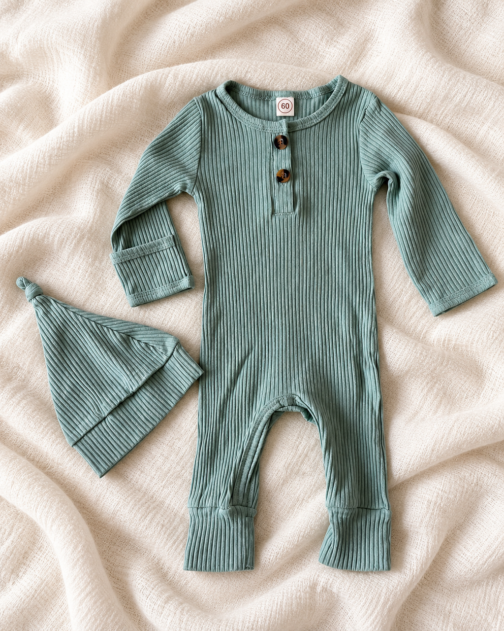 Sage Green Newborn Baby Gift Box — Baby Shower Gift Set | Little Sage