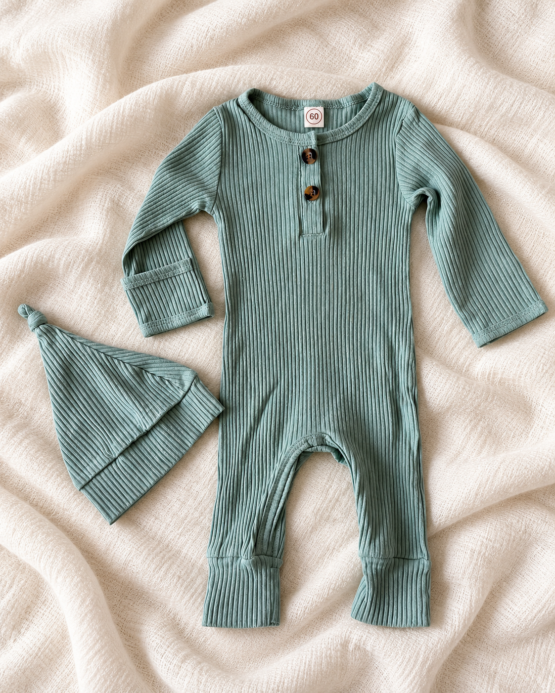Sage Green Newborn Baby Gift Box — Baby Shower Gift Set | Little Sage