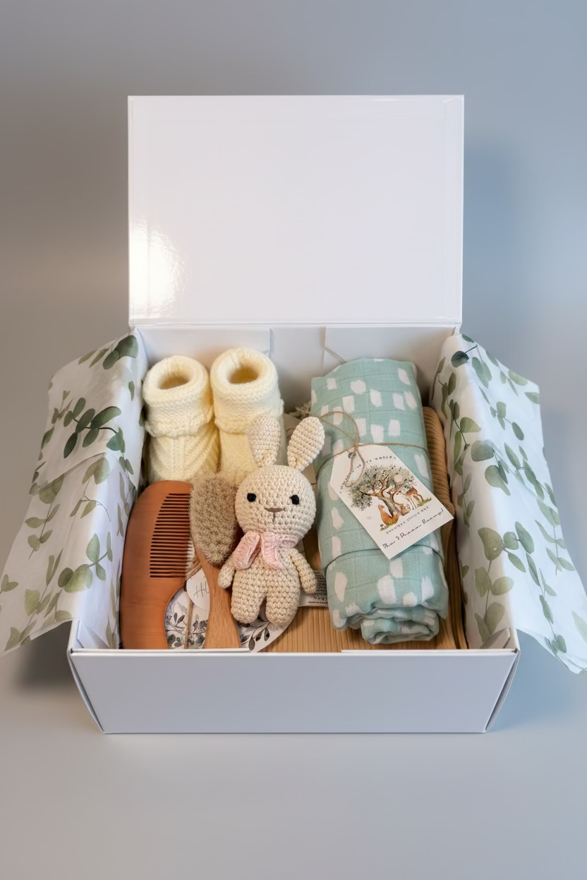 Premium Gift Box  with Luxury Magnetic Keepsake Box -Pacific Sand 🐚 🌊