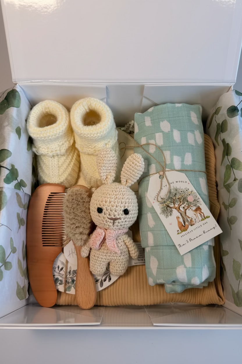 Premium Gift Box  with Luxury Magnetic Keepsake Box -Pacific Sand 🐚 🌊
